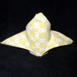 Fanciful Butterfly Origami Napkin Fold