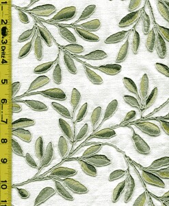 Leaves Embroidery 11/13/24 rk